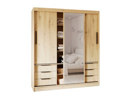 Wardrobe Fresno 184 (Artisan oak)