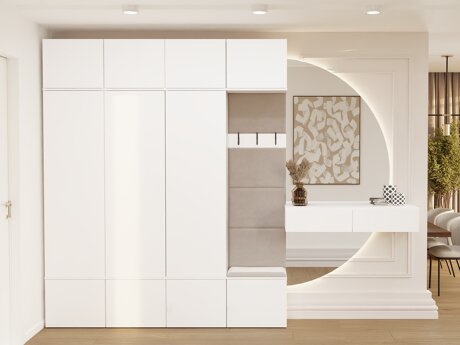 Eteissetti Domtori 115 (Valkoinen)