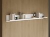 Wall shelf Ophsalu 101 (White + Glossy white)