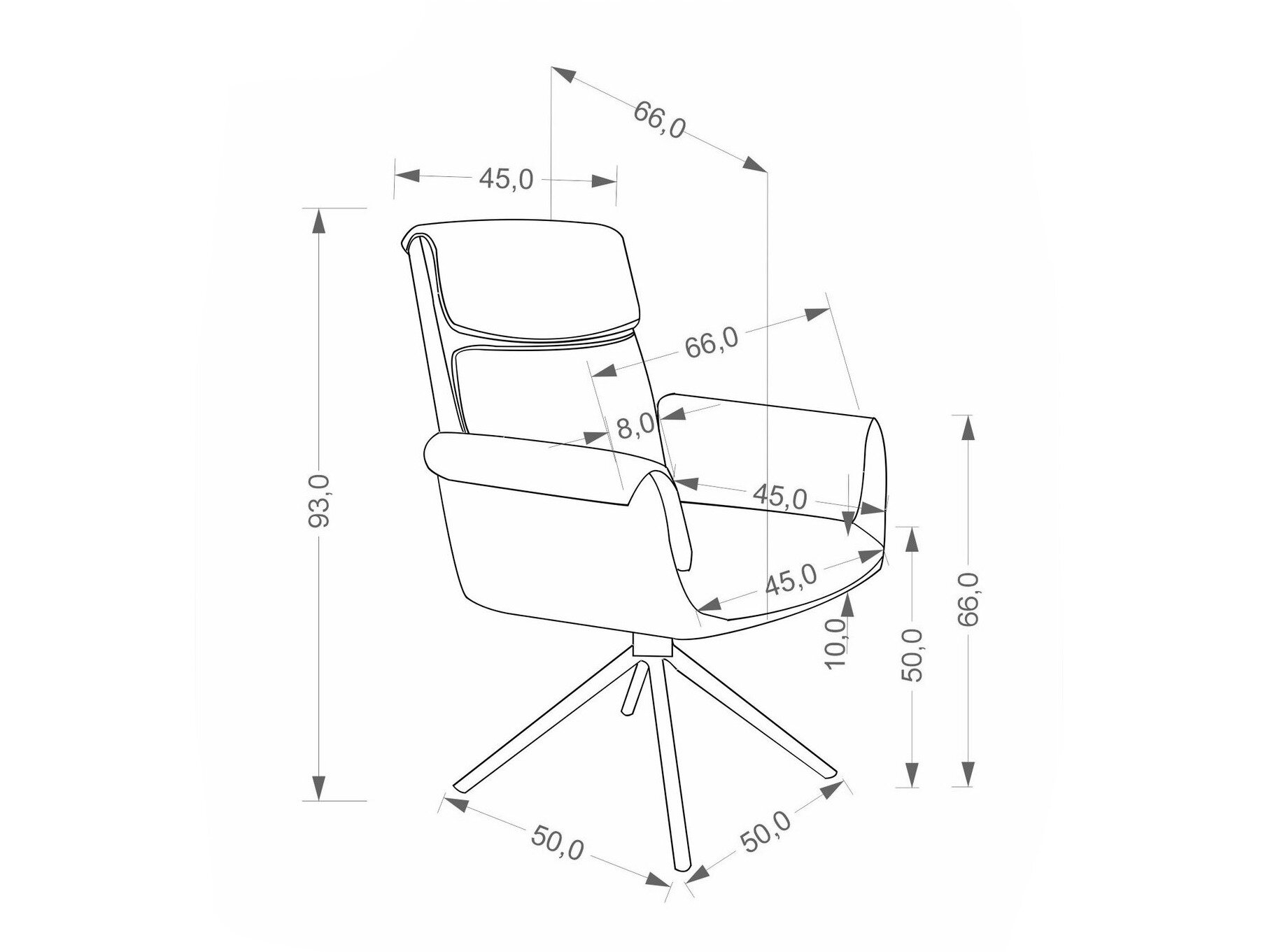 Tuoli Houston 2205 (Baltimore 13 + Musta)