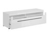 TV stand Ophsalu 104 (White + Glossy white)