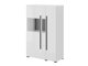Sideboard Ophsalu 105 (White + Glossy white)
