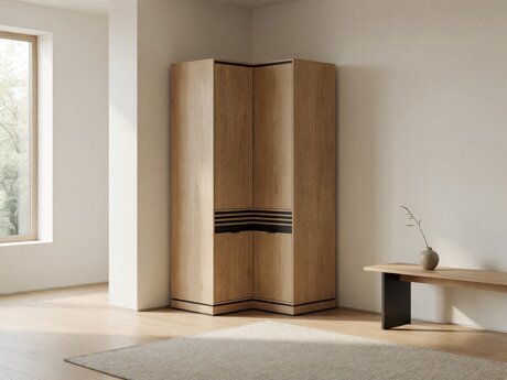 Corner wardrobe Cavtole 110