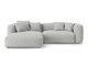Kulmasohva Sorcoro 136 (Monet Silver)