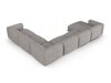 Moduulikulmasohva Sorcoro 133 (Monet Graphite)