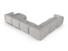 Moduulikulmasohva Sorcoro 133 (Monet Silver)