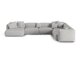 Moduulikulmasohva Sorcoro 133 (Monet Silver)