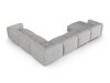 Moduulikulmasohva Sorcoro 133 (Monet Silver)