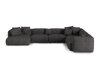 Moduulikulmasohva Sorcoro 133 (Monet Anthracite)