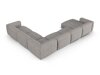 Moduulikulmasohva Sorcoro 133 (Monet Graphite)