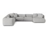 Moduulikulmasohva Sorcoro 132 (Monet Silver)