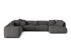 Moduulikulmasohva Sorcoro 132 (Monet Anthracite)