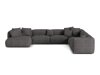 Moduulikulmasohva Sorcoro 132 (Monet Anthracite)