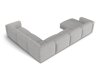 Moduulikulmasohva Sorcoro 132 (Monet Silver)