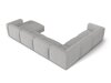 Moduulikulmasohva Sorcoro 132 (Monet Silver)