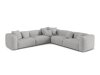 Moduulikulmasohva Sorcoro 130 (Monet Silver)
