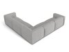 Moduulikulmasohva Sorcoro 130 (Monet Silver)