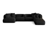 Moduulikulmasohva Sorcoro 124 (Boston Black)