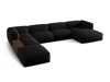 Moduulikulmasohva Sorcoro 124 (Boston Black)