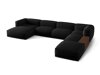 Moduulikulmasohva Sorcoro 124 (Boston Black)