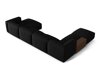 Moduulikulmasohva Sorcoro 124 (Boston Black)