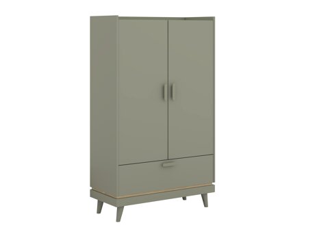 Bookcase Fertalu 105 (Green + Oak)