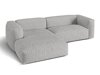 Moduulikulmasohva Sorcoro 122 (Monet Silver)