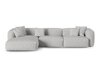 Moduulikulmasohva Sorcoro 121 (Monet Silver)