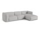Moduulikulmasohva Sorcoro 120 (Monet Silver)