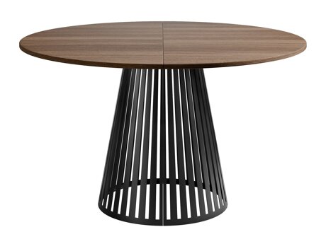 Table Prudentia (Walnut + Black)