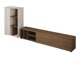 Living room set Austin 399 (Walnut + Cashmere)