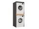 Bathroom shelf Balelbo 108 (Anthracite + Artisan oak)