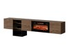 TV stand Charlotte 218 (Walnut + Black)