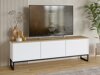 TV-taso Camtolo 100 (Valkoinen + Vaalea tammi)