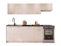 Kitchen set Ota II (Cashmere + Black)