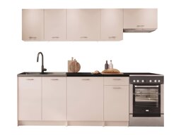 Kitchen set Ota II (Cashmere + Black)
