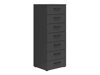 Chest of drawers Fenopha 197 (Graphite)