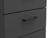 Chest of drawers Fenopha 197 (Graphite)