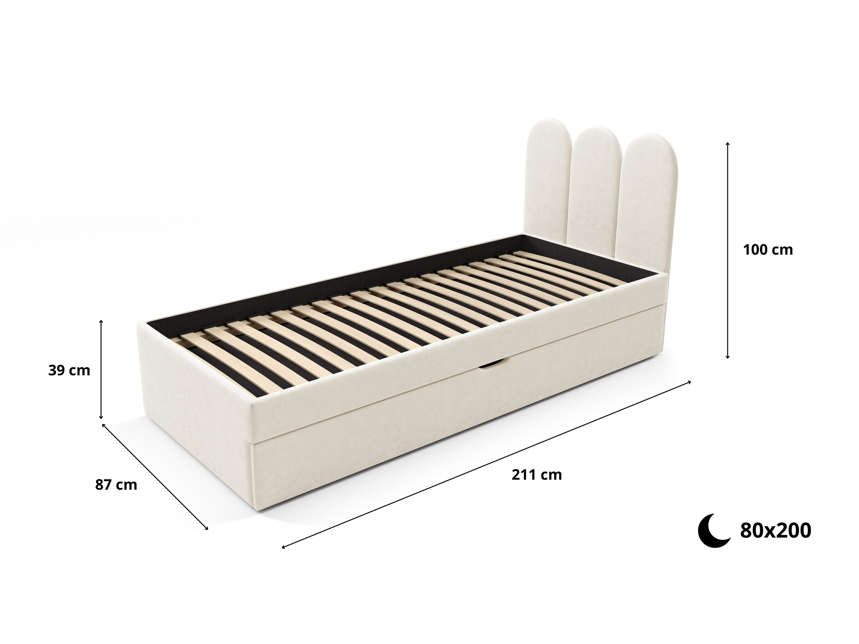 Sänky Franklin 231 (Magic Velvet 2299)