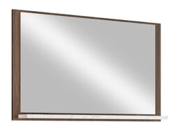 Bathroom mirror Salus (Walnut + White marble)