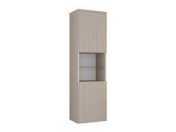 Wall-mounted bathroom cabinet Nauta (Cashmere + Cremona oak)
