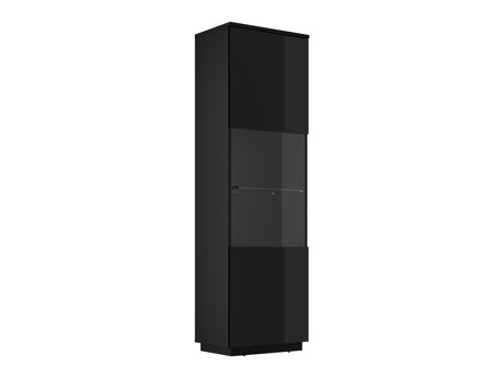 Bookcase Talevaro 101 (Black + Glossy black)