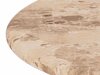 Coffee table Norsica 1112 (Dark oak + Brown marble)