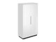 Bookcase Talevaro 104 (White + Glossy white)