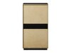 Bookcase Talevaro 104 (Black + Glossy black)