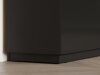 Bookcase Talevaro 104 (Black + Glossy black)