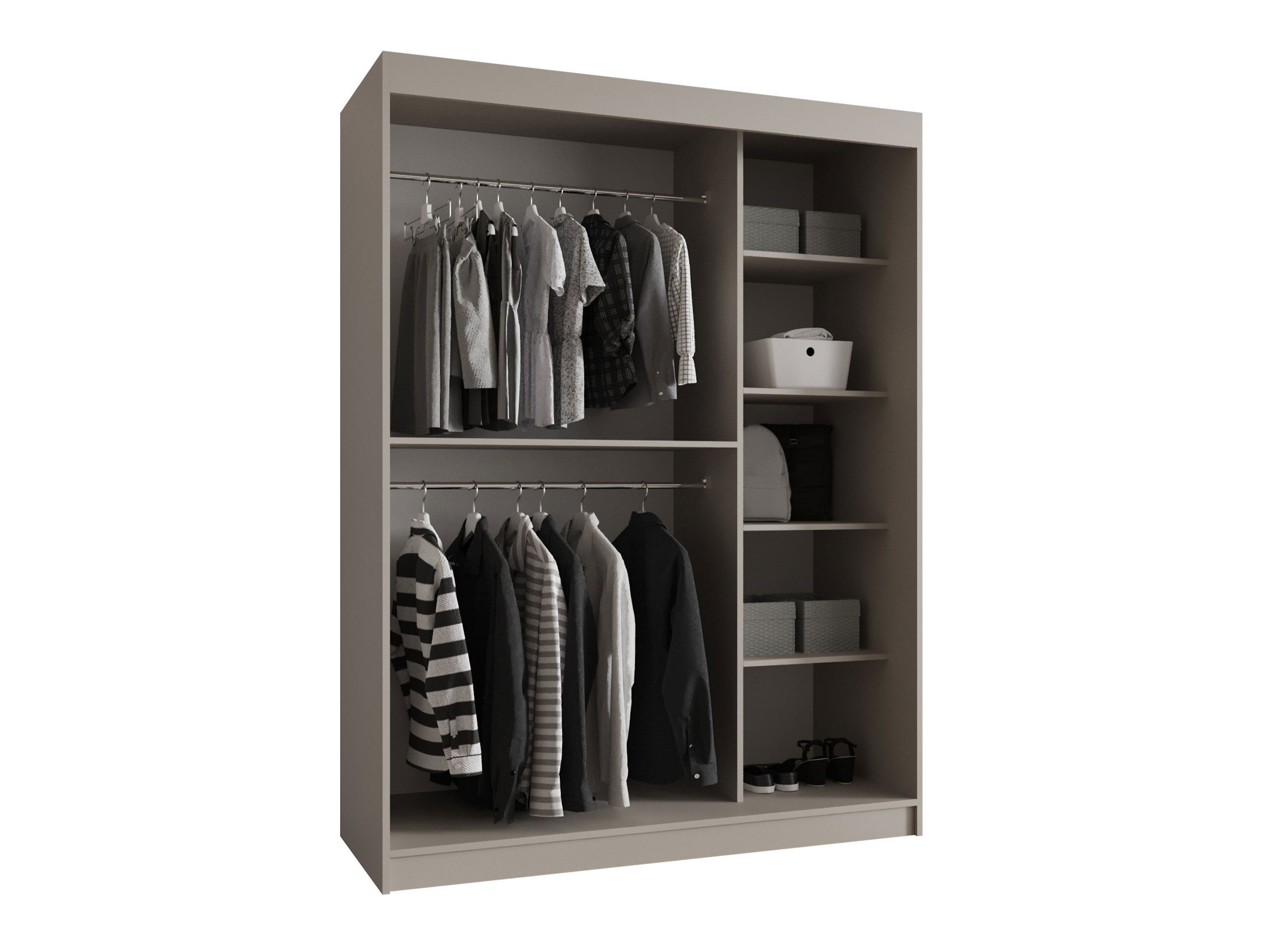 Wardrobe Hartford 527 (Black)