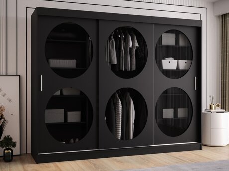 Wardrobe Hartford 533 (Black)
