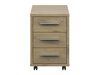 Under-desk pedestal Tivfene 102 (Light oak)