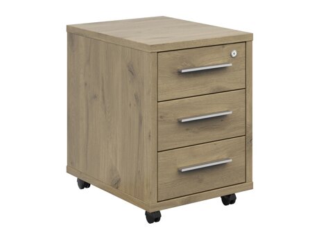 Under-desk pedestal Tivfene 102 (Light oak)